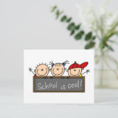 学校はカッコいい ポストカード (スタンド正面)