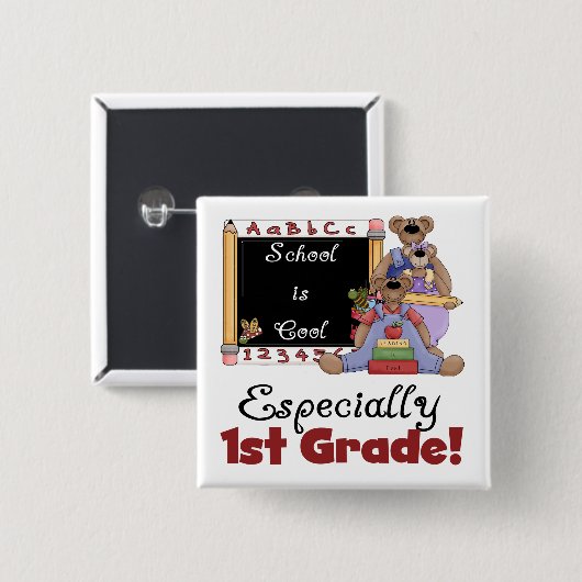学校はクールな特に第1等級です 缶バッジ (正面&裏面)