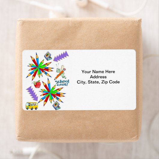 学校はクール名 ラベル (インサイチュ)