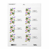 学校はクール名 ラベル (フルシート)