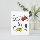 学校はクール招待状 招待状 (スタンド正面)