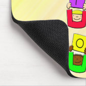 学校はクール-子供です マウスパッド (コーナー)