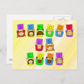 学校はクール – 子供 ポストカード (正面/裏面)