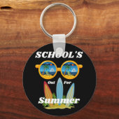 学校はサマーキーチェーンに出る キーホルダー (正面)