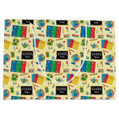 学校は先生のおもしろいを支配します ラージペーパーバッグ (裏面)