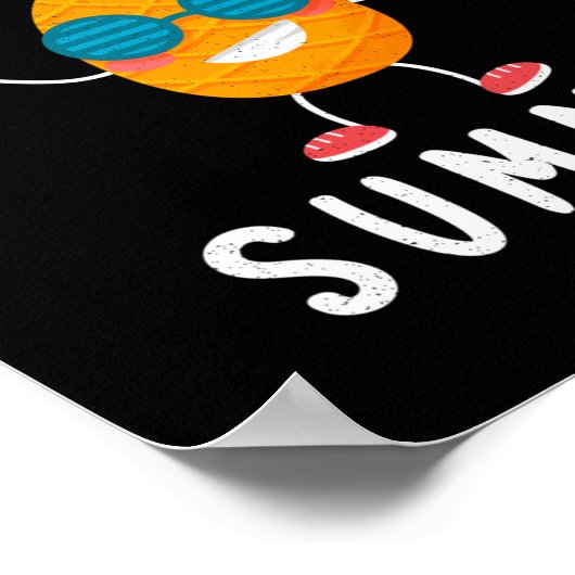 学校は夏に向かう ポスター (角)