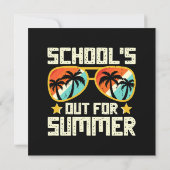 学校は夏休みだ 招待状 (裏面)