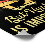 学校は大事だが狩りは大事な子だ ポスター (角)