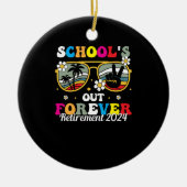学校は永遠に引退2024 セラミックオーナメント (正面)