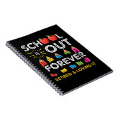 学校は絶え間なく退職した外に出て愛している ノートブック (右側)