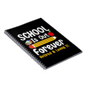 学校は絶え間なく退職した外に出て愛している ノートブック (右側)