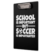 学校は重要だがサッカーは重要だ クリップボード (左)