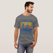 学校は重要だがチームロープは重要 Tシャツ (正面フル)