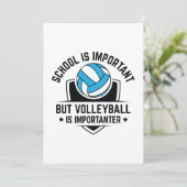 学校は重要だがバレーボールは重要だ サンキューカード (スタンド正面)