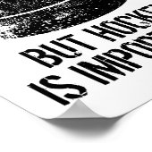 学校は重要だがホッケーは重要3 ポスター (角)