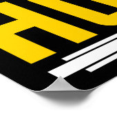 学校は重要だがホッケーは重要 ポスター (角)