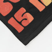 学校は重要だが競走は重要だ フリースブランケット (角)