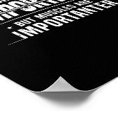 学校は重要だが筋肉は重要だ ポスター (角)