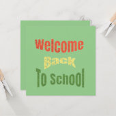 学校への復帰 カード (正面/裏面インサイチュ)