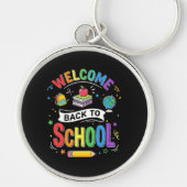 学校へようこそ キッズ先生 初日 キーホルダー (正面)