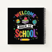 学校へようこそ キッズ 先生 はじめての登校日 ノートブック (裏面)
