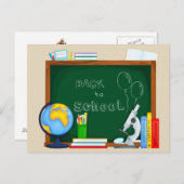 学校へようこそ ポストカード (正面/裏面)