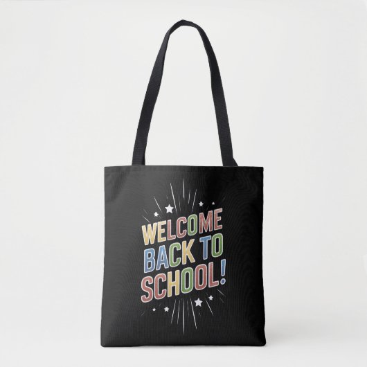 学校へようこそ 先生のための学校最初の日 トートバッグ (正面)