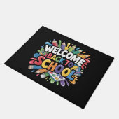 学校へようこそ 学校の初日 先生 ドアマット (アングル)