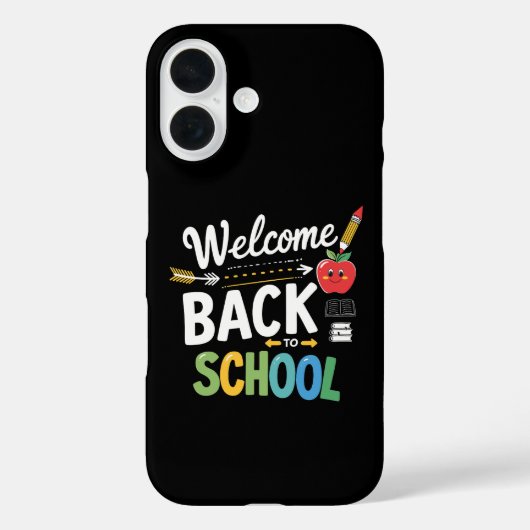 学校へようこそ 学校の初日 先生 Case-Mate iPhoneケース (裏面)