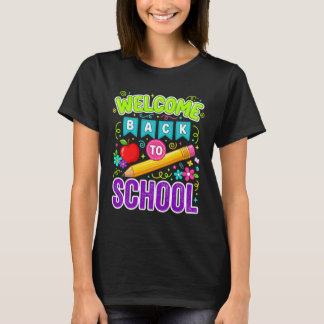 学校へようこそ 学校の初日 Tシャツ
