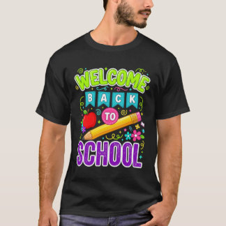 学校へようこそ 学校最初の日 Tシャツ