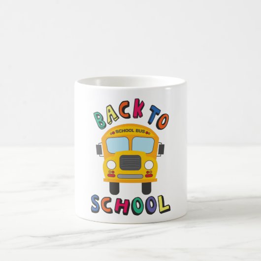 学校へ戻ろう コーヒーマグカップ (中央)