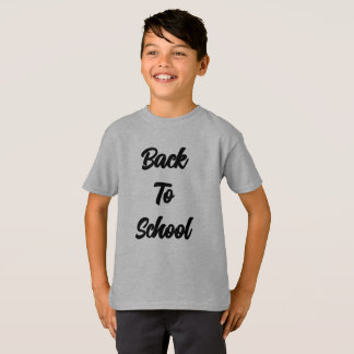 学校へ戻ろう Tシャツ