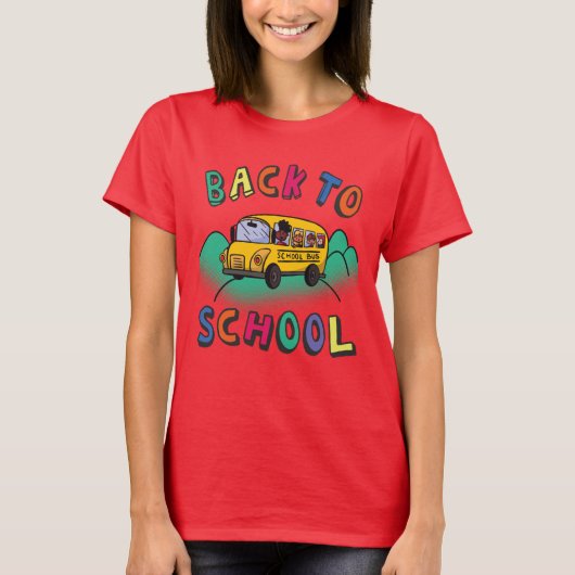 学校へ戻ろう Tシャツ (正面)