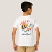 学校へ行こう 子供Tシャツ Tシャツ (裏面フル)