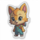 学校やクラフトプロジェクトにかわいい子どもシール シール (正面)