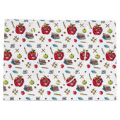 学校をテーマにした抱き枕 ラージペーパーバッグ (裏面)