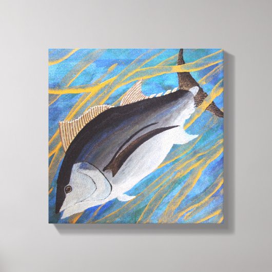 学校を休む キャンバスプリント (正面)