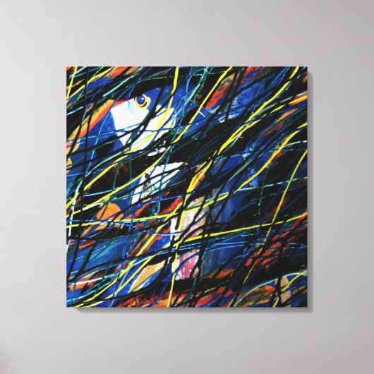 学校を休む キャンバスプリント (正面)