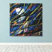 学校を休む キャンバスプリント (インサイチュ (ウッドフロア))