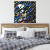 学校を休む キャンバスプリント (インサイチュ (寝室))