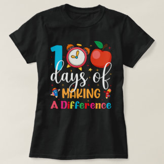 学校を変える日100 Tシャツ