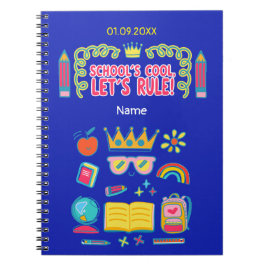 "学校を楽しもう" モチベーション名言ギフト ノートブック