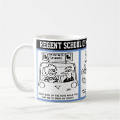 学校を運転する。3学校の漫画を運転する。 コーヒーマグカップ (左)