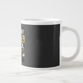 学校を飛び出して卒業シャツ ジャンボコーヒーマグカップ (右)