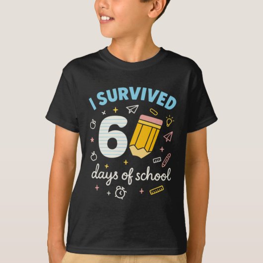 学校を67日間乗り切った Tシャツ (正面)