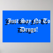 学校アンチ薬 ポスター (正面)