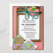 学校イベント 招待状 (正面/裏面)