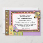 学校イベント 招待状 (正面)