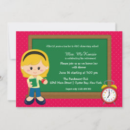 学校イベント*背景色の選択 招待状